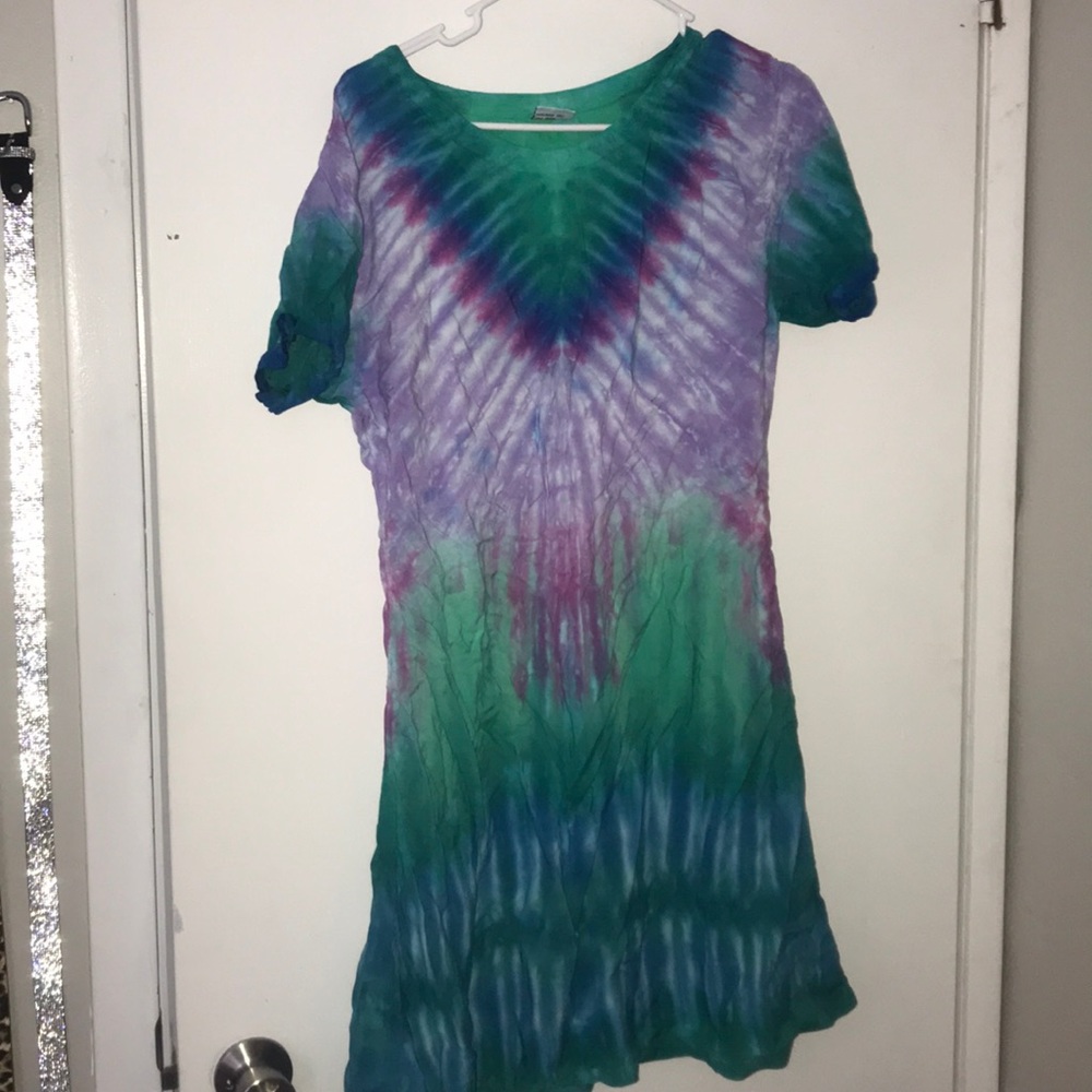Tie dye dress